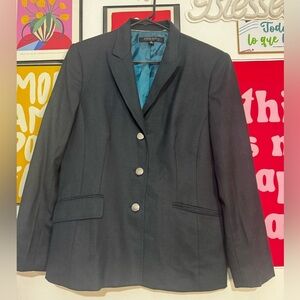 Anne Klein Dark Gray Blazer - Size 14